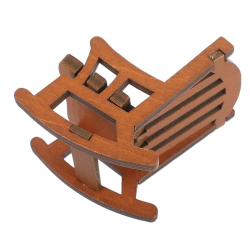 Toddmomy Miniaturschaukelstuhl für Puppenhaus Europäischer Vintage Holzstuhl im Strandstil Karamellfarbe Robuste Handgefertigte Deko für Puppenhaus Szenen Interaktives Design Langlebige Toddmomy Miniaturschaukelstuhl für Puppenhaus Europäischer Vintage Holzstuhl im Strandstil Karamellfarbe Robuste Handgefertigte Deko für Puppenhaus Szenen Interaktives Design Langlebige von Toddmomy