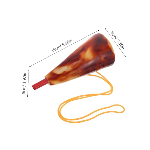 Toddmomy Mittelalterliche Ochsenhorn-trompete Wikinger-kriegshorn Blasinstrument Für Festivals Und Zeremonien Handwerklich Gefertigt Aus Echtem Horn Mit Dekorativen Schnitzereien von Toddmomy