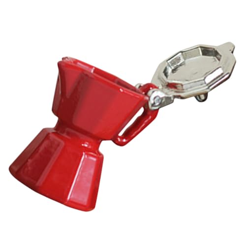 Toddmomy Modell Einer Mini-kaffeemaschine Miniatur Spielzeugkaffeemaschinen Puppenhaus Küchenkaffee Kaffeemaschine Mini House Accessory Legierung Rot Toddmomy Modell Einer Mini-kaffeemaschine Miniatur Spielzeugkaffeemaschinen Puppenhaus Küchenkaffee Kaffeemaschine Mini House Accessory Legierung Rot von Toddmomy