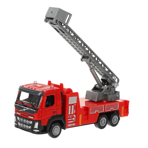 Toddmomy Modell Für Exquisite Simulation Für Kreatives Langlebiges Fahrzeug Mit Realistischem Design Für Kleine Feuerwehrfans von Toddmomy