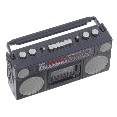 Toddmomy Modell Radio Mini -Radio Für Puppen Miniaturpuppenhaus Radios Mini-Radio Puppenhausspielzeug Puppenhaus-miniaturartikel Puppenhausradio Minitor Plastik Black Toddmomy Modell Radio Mini -Radio Für Puppen Miniaturpuppenhaus Radios Mini-Radio Puppenhausspielzeug Puppenhaus-miniaturartikel Puppenhausradio Minitor Plastik Black von Toddmomy