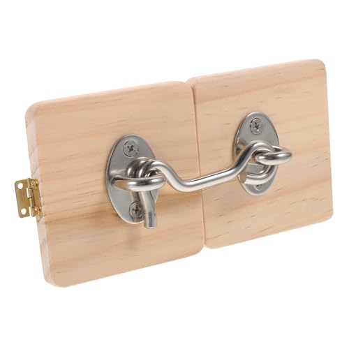 Toddmomy Montessori Busy Board für Kleinkinder DIY Türriegel zur Motorischer Fähigkeiten Natürlichem Design für Kreative Lernspiele von Toddmomy