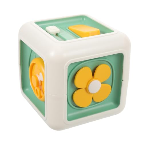 Toddmomy Montessori Busy Cube Lernwürfel für Kleinkinder Feinmotorik Activity Cube Flugzeug Reise Lernspielzeug von Toddmomy