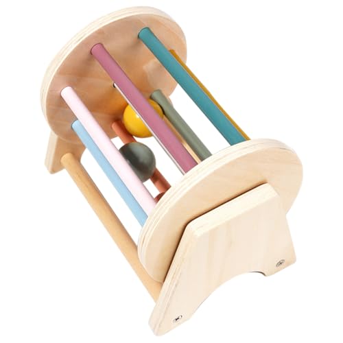Toddmomy Montessori Drum für Kleinkinder Holzspielzeug zur Motorischer Fähigkeiten und Farberkennung Sicheres Lernspielzeug Toddmomy Montessori Drum für Kleinkinder Holzspielzeug zur Motorischer Fähigkeiten und Farberkennung Sicheres Lernspielzeug von Toddmomy