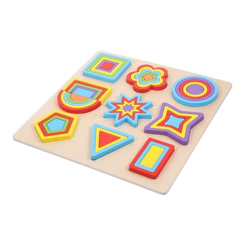 Toddmomy Montessori Holz Bauspielzeug Geometrische Formen Kinderpuzzle Leicht Tragbar Pädagogisches Lernspielzeug Für Vorschulkinder Ab Jahren Toddmomy Montessori Holz Bauspielzeug Geometrische Formen Kinderpuzzle Leicht Tragbar Pädagogisches Lernspielzeug Für Vorschulkinder Ab Jahren von Toddmomy