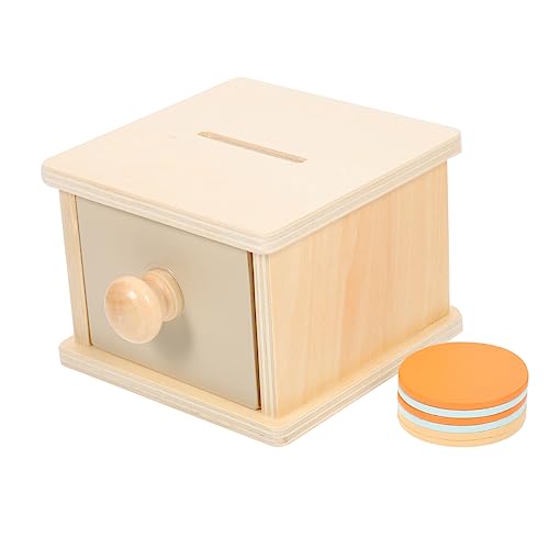Toddmomy Montessori Holzspielzeug für Kleinkinder Lernspielzeug zur und Formwahrnehmung mit Sicherer Glatter Oberfläche der Motorischen Fähigkeiten und Eltern Junge Mädchen Interaktion von Toddmomy