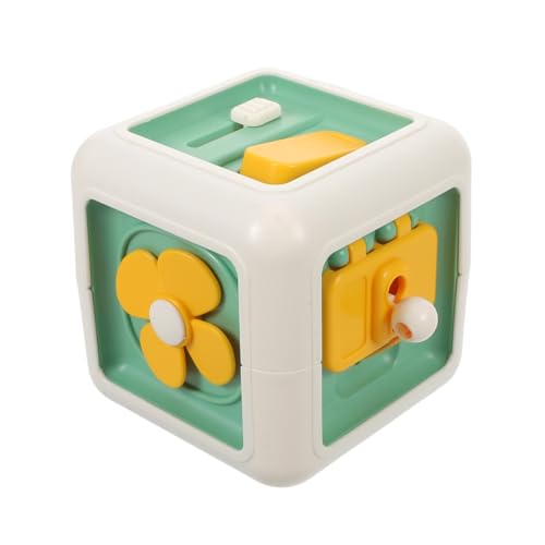 Toddmomy Montessori Lernspielzeug Busy Cube Sechseitiger Wahrnehmungswürfel für Kleinkinder zur Räumliches Denken Feinmotorik Frühe Bildung für Kindergarten und Zuhause von Toddmomy