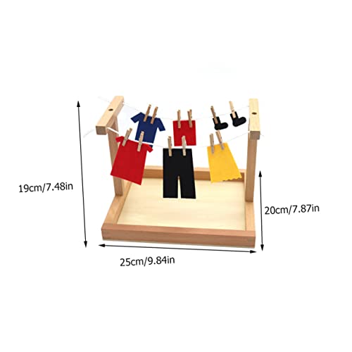 Toddmomy Montessori Lernspielzeug Holz Kleiderbügel Bunte Pädagogisch Praktisch Frühförderung Hand Auge koordination Für Jungen Mädchen Toddmomy Montessori Lernspielzeug Holz Kleiderbügel Bunte Pädagogisch Praktisch Frühförderung Hand Auge koordination Für Jungen Mädchen von Toddmomy