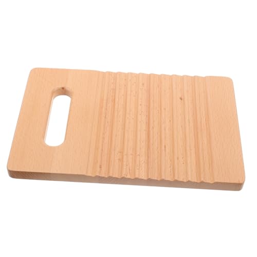 Toddmomy Montessori Mini Waschbrett aus Buchenholz Tragbares Waschbrett für Unterwäsche Fördert Motorische Fähigkeiten und Selbstständigkeit für Reisen und Praktische Lernaktivitäten von Toddmomy