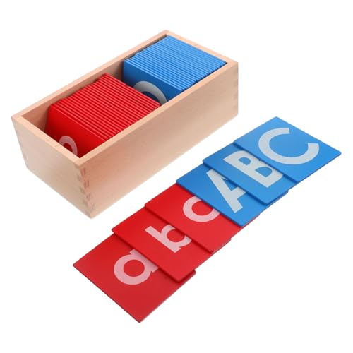 Toddmomy Montessori Sandpapier Buchstaben Pädagogische Holzbuchstaben Interaktives Lernbrett für Vorschule und Kindergarten Phonisches Alphabet Lernspielzeug für Lehrmaterial und Toddmomy Montessori Sandpapier Buchstaben Pädagogische Holzbuchstaben Interaktives Lernbrett für Vorschule und Kindergarten Phonisches Alphabet Lernspielzeug für Lehrmaterial und von Toddmomy