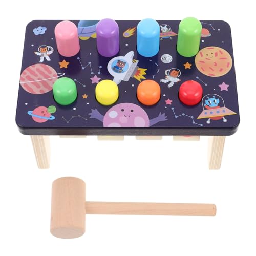 Toddmomy Montessori-Spielzeug Aus Holz, Zum Und Hämmern, Pädagogische Aktivitäten Für Kleinkinder, Als Weihnachts- Und Geburtstagsgeschenk Toddmomy Montessori-Spielzeug Aus Holz, Zum Und Hämmern, Pädagogische Aktivitäten Für Kleinkinder, Als Weihnachts- Und Geburtstagsgeschenk von Toddmomy