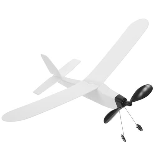 Toddmomy Motorflugzeugmodell DIY Segelflugzeugmodelle Segelflugzeugmodelle Lernspielzeug Kinderflugzeugspielzeug Segelflugzeugspielzeug Spielzeugflugzeuge Gummiband Flugzeugspielzeug von Toddmomy