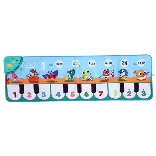 Toddmomy Musikalische Klavierdecke für Junge Mädchen Faltbare Spielmatte mit Tiermotiven Pädagogisches Musikspielzeug Hand Augen Koordination und Farberkennung Toddmomy Musikalische Klavierdecke für Junge Mädchen Faltbare Spielmatte mit Tiermotiven Pädagogisches Musikspielzeug Hand Augen Koordination und Farberkennung von Toddmomy
