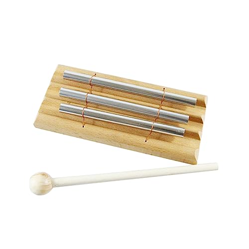 Toddmomy Musikalisches Holzspielzeug für Trio Glockenspiel mit Metallrohren Musikspielzeug Musikalischen Entwicklung für Kleinkinder Ab Toddmomy Musikalisches Holzspielzeug für Trio Glockenspiel mit Metallrohren Musikspielzeug Musikalischen Entwicklung für Kleinkinder Ab von Toddmomy
