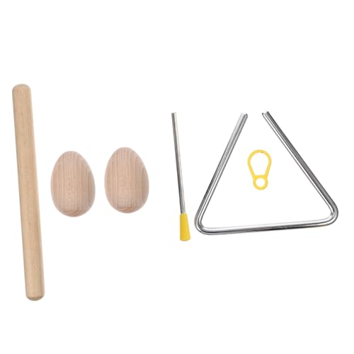 Toddmomy Musikalisches Triangel Teilig mit Schlägel Orff Percussion Instrument für Rhythmus und Musik Mit Eierschüttler Sicher Leicht Klarer Klang für Musikunterricht und Früherziehung Toddmomy Musikalisches Triangel Teilig mit Schlägel Orff Percussion Instrument für Rhythmus und Musik Mit Eierschüttler Sicher Leicht Klarer Klang für Musikunterricht und Früherziehung von Toddmomy