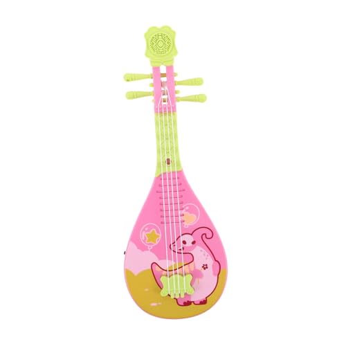 Toddmomy Musikinstrument Cartoon Dinosaurier Chinesische Pipa Modell Leichtes Saiteninstrument für Musiklernen Bühne Fotorequisiten Kreatives Spiel von Toddmomy