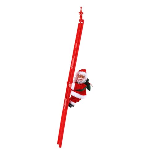 Toddmomy Musikleiterspielzeug Santas Klettern Rot Stoff von Toddmomy