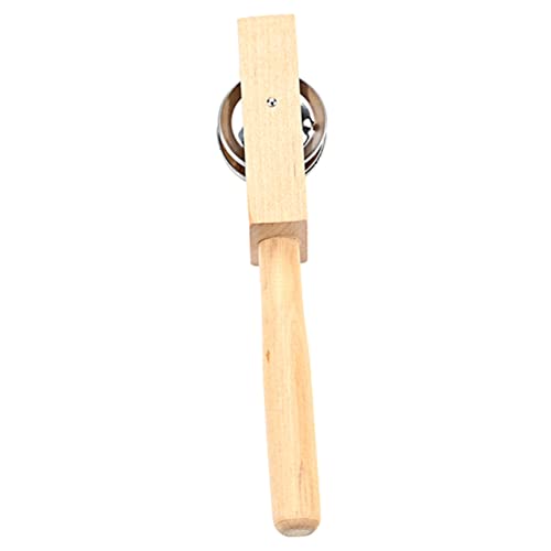 Toddmomy Musikspielzeug Holz Tamburin für Kreatives Handliches Schlaginstrument Holz Fördert Rhythmusgefühl und Sensorische Entwicklung für Jahre von Toddmomy