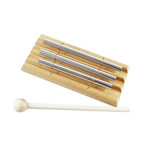 Toddmomy Musikspielzeug Xylophon Für Note Meditationsglockenspiel Aus Holz Mit Metallröhren Für Optimale Musikalische Früherziehung von Toddmomy