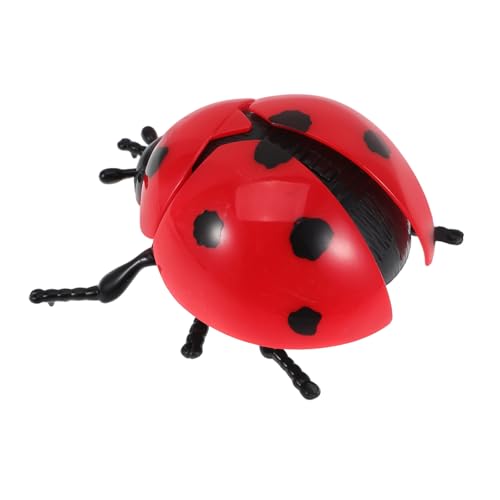 Toddmomy Realistische Marienkäferfigur Zum Aufziehen Mini-marienkäferspielzeug Aufziehspielzeug Für Jungen Und Mädchen Kognitiv von Toddmomy