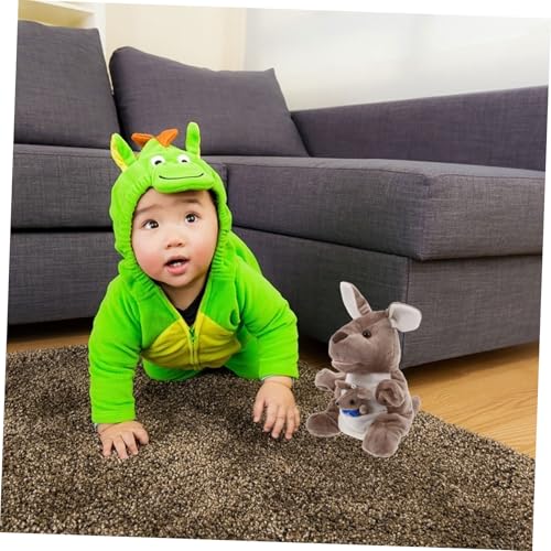 Toddmomy Niedliche Handpuppe aus Plüsch Interaktives Tier für Fördert Kreativität Feinmotorik und Geschichten Erzählen Kleinem für Rollenspiele und Frühkindliche Bildung von Toddmomy