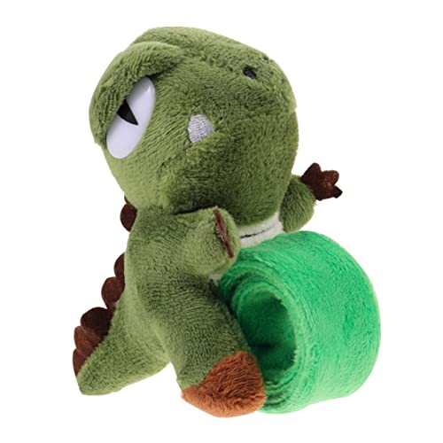 Toddmomy Niedliches Dinosaurier Plüsch Schnapparmband Schlagarmband Armband für Jungen und Mädchen Party Mitgebsel Zubehör Dunkelgrün Toddmomy Niedliches Dinosaurier Plüsch Schnapparmband Schlagarmband Armband für Jungen und Mädchen Party Mitgebsel Zubehör Dunkelgrün von Toddmomy