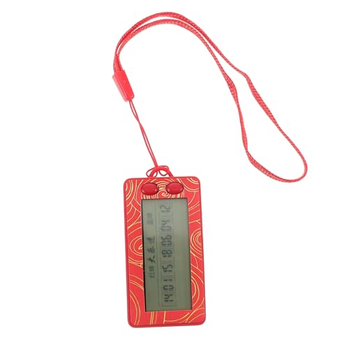 Toddmomy Nummer Picker Lucky Draw Ball Digital Switch Spiele Tombola Bälle Kunststoff Rot von Toddmomy