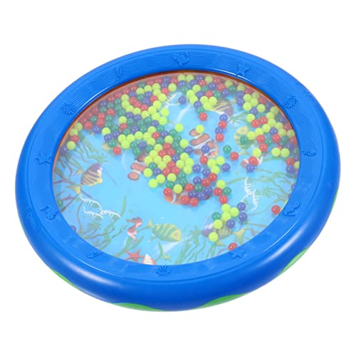 Toddmomy Ozeanwelle Perlen Trommel Farbenfrohes Babyspielzeug für Rhythmische Entwicklung Leichtes Design Kleine Musiker und Kreative von Toddmomy