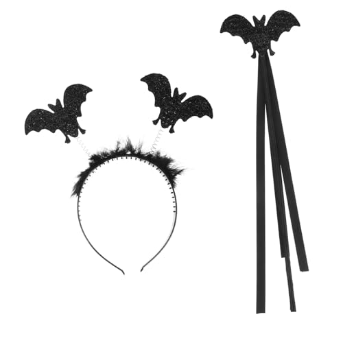 Toddmomy Party Haarreif Set Teilig mit Zauberstab und Spinne Leichtes Karneval Stirnband für Halloween Kostüm Cosplay Flexibel für Erwachsene Festliche Haarschmuck Accessoires Toddmomy Party Haarreif Set Teilig mit Zauberstab und Spinne Leichtes Karneval Stirnband für Halloween Kostüm Cosplay Flexibel für Erwachsene Festliche Haarschmuck Accessoires von Toddmomy