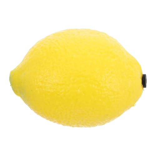 Toddmomy Percussion Instrument Obst Form Musikalisches Shaker Zitronenform Robustes Kunststoff Früchte Lernspielzeug für Kleinkinder und Vorschulkinder von Toddmomy