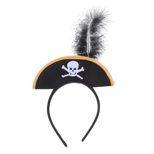 Toddmomy Piraten Stirnband mit Elastischem Band für Halloween Party Kopfbedeckung Captain Piratenhut für Kostüm Accessoires und Rollenspiel Passform Toddmomy Piraten Stirnband mit Elastischem Band für Halloween Party Kopfbedeckung Captain Piratenhut für Kostüm Accessoires und Rollenspiel Passform von Toddmomy