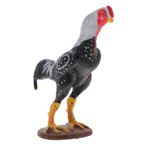 Toddmomy Plastik Gamecock Realistisches Modell für Pädagogisches Lernspielzeug für Kreative Rollenspiele und Dekoration für Partys und Tägliches Toddmomy Plastik Gamecock Realistisches Modell für Pädagogisches Lernspielzeug für Kreative Rollenspiele und Dekoration für Partys und Tägliches von Toddmomy