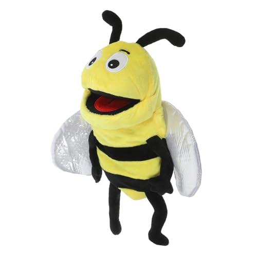 Toddmomy Plüsch Bienen Handpuppe Interaktives Cartoon Tier Weiches Kuscheltier für Erwachsene Fördert Kreativität Motorik und Kommunikation für Geschichten und Rollenspiele Toddmomy Plüsch Bienen Handpuppe Interaktives Cartoon Tier Weiches Kuscheltier für Erwachsene Fördert Kreativität Motorik und Kommunikation für Geschichten und Rollenspiele von Toddmomy