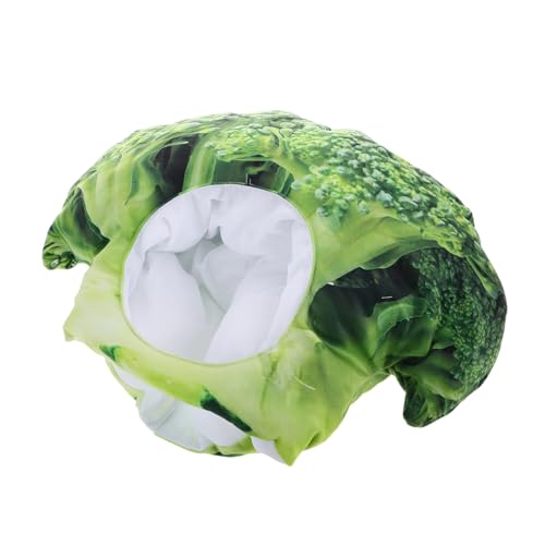 Toddmomy Plüsch Brokkoli Kopfbedeckung Verstellbar Gemüse Kostümhaube Lustiger Foto Requisite für Erwachsene Halloween Karneval Cosplay Toddmomy Plüsch Brokkoli Kopfbedeckung Verstellbar Gemüse Kostümhaube Lustiger Foto Requisite für Erwachsene Halloween Karneval Cosplay von Toddmomy