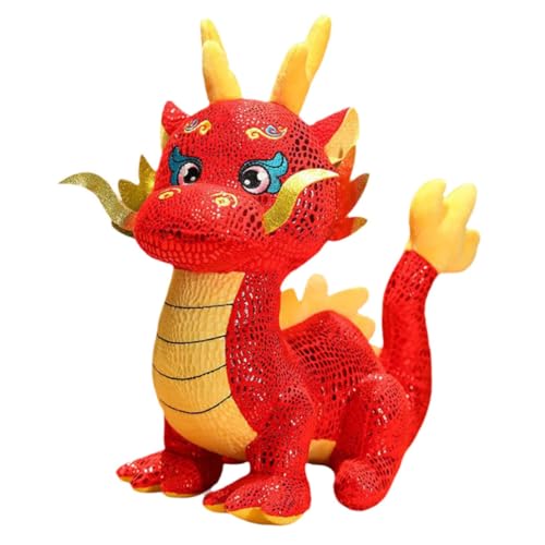 Toddmomy Plüsch Drache Kuscheltier für Jahr des Drachen Maskottchen für Chinesische Neujahrsfest Lustige und Kreative Dekoration für Zuhause und Partys Toddmomy Plüsch Drache Kuscheltier für Jahr des Drachen Maskottchen für Chinesische Neujahrsfest Lustige und Kreative Dekoration für Zuhause und Partys von Toddmomy