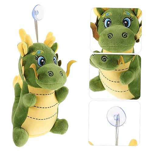 Toddmomy Plüsch Drachenpuppe mit Saugnapf und Aufhängevorrichtung Chinesisches Neujahrs Maskottchen Weiches Stofftier für Dekoratives Drachen zum Sammeln und Feiern Toddmomy Plüsch Drachenpuppe mit Saugnapf und Aufhängevorrichtung Chinesisches Neujahrs Maskottchen Weiches Stofftier für Dekoratives Drachen zum Sammeln und Feiern von Toddmomy