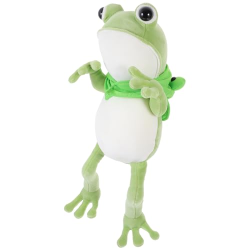 Toddmomy Plüsch Froschpuppe Weiches Kuscheltier aus Dekoration für Kinderzimmer Wohnzimmer Büro Perfektes für Froschliebhaber und Spielzeugliebhaber Toddmomy Plüsch Froschpuppe Weiches Kuscheltier aus Dekoration für Kinderzimmer Wohnzimmer Büro Perfektes für Froschliebhaber und Spielzeugliebhaber von Toddmomy