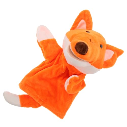 Toddmomy Plüsch Fuchs Handpuppe aus Weichem Material Interaktives Handspielzeug für Kreativität Feinmotorik und Eltern Junge Mädchen Kommunikation Leicht und Tragbar für Drinnen und Toddmomy Plüsch Fuchs Handpuppe aus Weichem Material Interaktives Handspielzeug für Kreativität Feinmotorik und Eltern Junge Mädchen Kommunikation Leicht und Tragbar für Drinnen und von Toddmomy