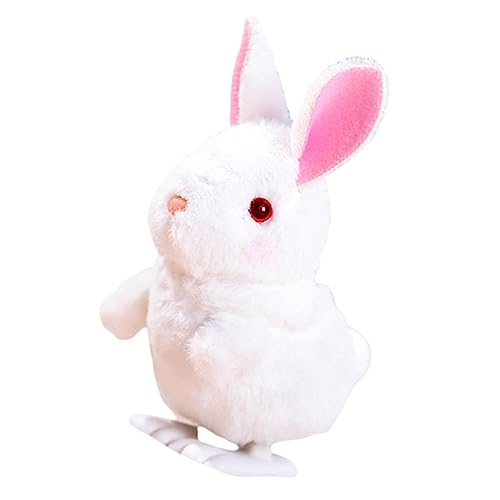 Toddmomy Plüsch Häschen Aufziehspielzeug mit Federmotor Springendes Osterhasen für Langlebiges Wind Up Toy als Party Mitgebsel und Klassenpreis Toddmomy Plüsch Häschen Aufziehspielzeug mit Federmotor Springendes Osterhasen für Langlebiges Wind Up Toy als Party Mitgebsel und Klassenpreis von Toddmomy