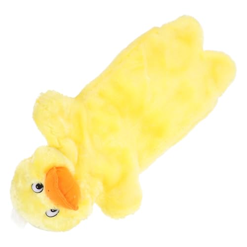 Toddmomy Plüsch Handpuppe Ente Flauschig Kuscheltier für Geschichtenerzählen Motorikförderung und Eltern Junge Mädchen Kommunikation von Toddmomy