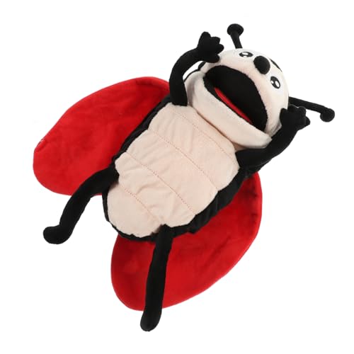 Toddmomy Plüsch Handpuppe Ladybug Interaktive Puppenspielzeug für Fördert Kreativität und Hand Augen Koordination Waschbar Leicht für Zuhause und Kindergarten Toddmomy Plüsch Handpuppe Ladybug Interaktive Puppenspielzeug für Fördert Kreativität und Hand Augen Koordination Waschbar Leicht für Zuhause und Kindergarten von Toddmomy