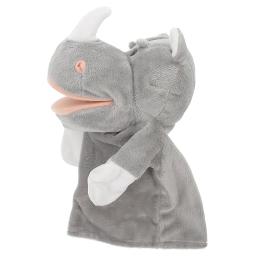 Toddmomy Plüsch Handpuppe Rhinozeros Interaktive Geschichtenerzähler Handpuppe für Niedliches Tier mit Offenem Mund für Geschichten und Rollenspiele Toddmomy Plüsch Handpuppe Rhinozeros Interaktive Geschichtenerzähler Handpuppe für Niedliches Tier mit Offenem Mund für Geschichten und Rollenspiele von Toddmomy