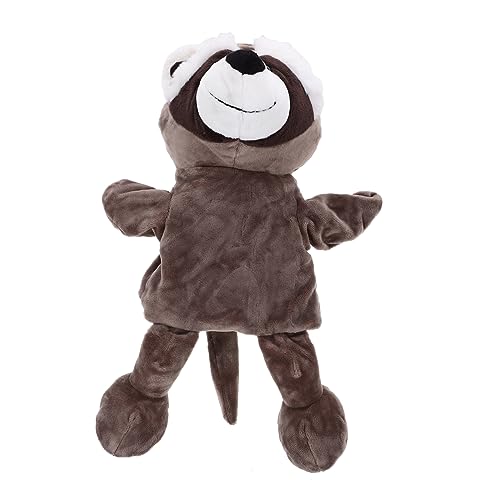 Toddmomy Plüsch-Raccoon Handpuppe Interaktives Geschichtenerzählen Spielzeug Für Tierform Handpuppe Aus Weichem Material Für Schule Und Kreative Spiele von Toddmomy