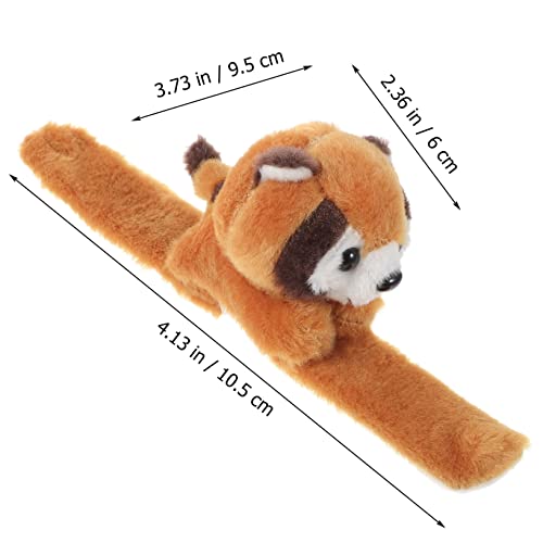 Toddmomy Plüsch Klatscharmband Raccoon Kuscheltier Armband für Jungen Mädchen Party Halloween Geburtstagsfeier Leicht und Hautfreundlich von Toddmomy