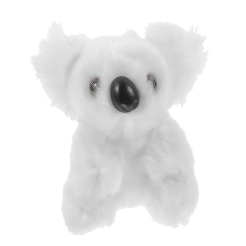 Toddmomy Plüsch Koala Kuscheltier Weiß Weiches Stofftier mit Niedlichem Design Vivid Ausdruck als Schlafzimmer Deko und für Mädchen und Freunde Toddmomy Plüsch Koala Kuscheltier Weiß Weiches Stofftier mit Niedlichem Design Vivid Ausdruck als Schlafzimmer Deko und für Mädchen und Freunde von Toddmomy