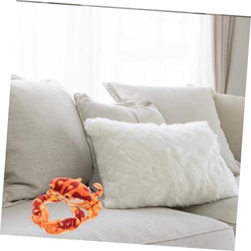 Toddmomy Plüsch Krabbe Kuscheltier Rotes Meerestier und Wurfkissen für Weiches Kissen Wahrnehmung Heimdekoration Toddmomy Plüsch Krabbe Kuscheltier Rotes Meerestier und Wurfkissen für Weiches Kissen Wahrnehmung Heimdekoration von Toddmomy