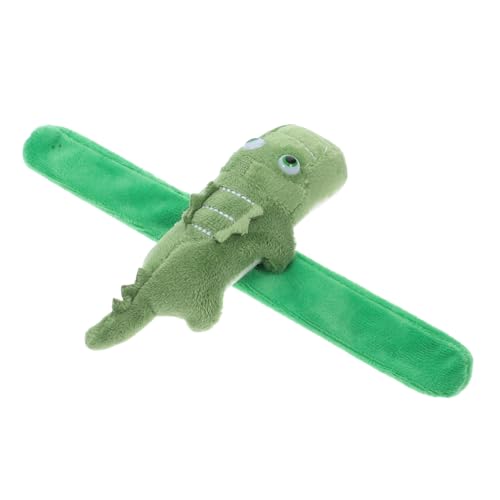 Toddmomy Plüsch Krokodil Slap Bracelet Kuscheliges Schlagarmband mit Füllung Strapazierfähig und Lustig Party Mitgebsel für Jungen und Mädchen Cartoon Tier Armband von Toddmomy