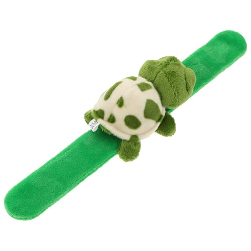 Toddmomy Plüsch Schildkröte Slap Armband Dekoratives Cartoon Handgelenkspielzeug für Party für Geburtstagsfeiern Halloween und Feste Toddmomy Plüsch Schildkröte Slap Armband Dekoratives Cartoon Handgelenkspielzeug für Party für Geburtstagsfeiern Halloween und Feste von Toddmomy