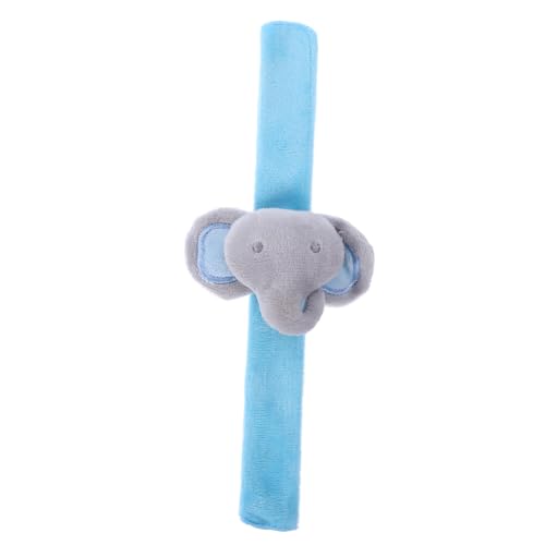 Toddmomy Plüsch Schnapparmband Kuscheltier Armband Tiermotiv Weiches Slap Bracelet für Geburtstagsparty Dschungel Motto Party Zubehör von Toddmomy