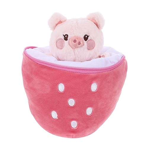 Toddmomy Plüsch Schwein Kuscheltier Weiches Cartoon Stofftier Sofa Dekoration Geburtstag von Toddmomy